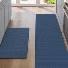 Non slip Standing Desk Leather Flooring Mats Kitchen Floor Mat