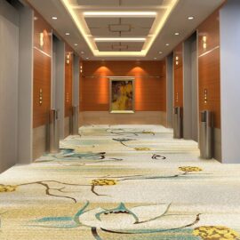 Axminster Nylon Carpet Hotel Room Carpet